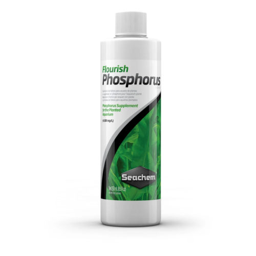 Seachem Flourish Phosphorus fertilizante de fósforo para plantas de acuario.