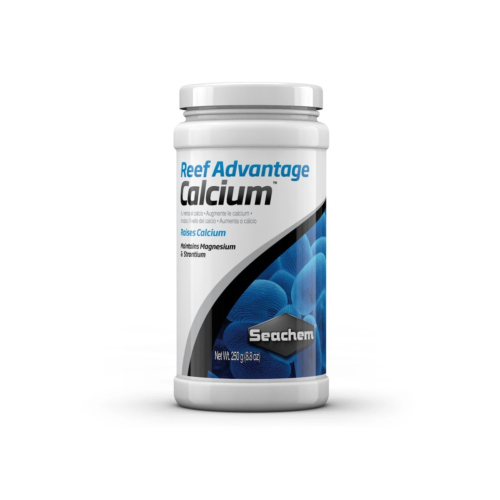 Seachem Reef Advantage Calcium 250 g suplemento de calcio para acuarios marinos.