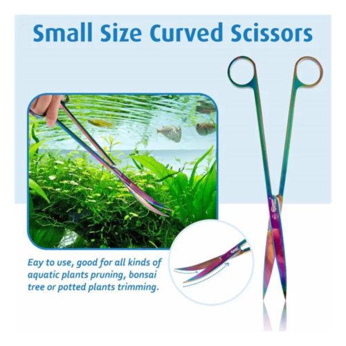 Hygger HG030 Kit de Herramientas Aquascaping 6 en 1 Acero Inoxidable Color