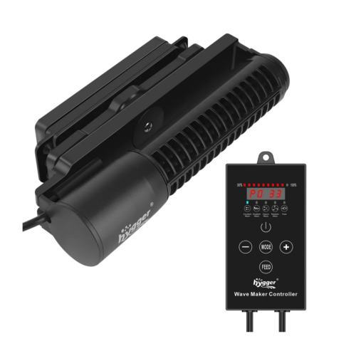 Hygger HG119-50W Wave Maker para Acuario Flujo Cruzado Ajustable (360 Gal / 1620L)