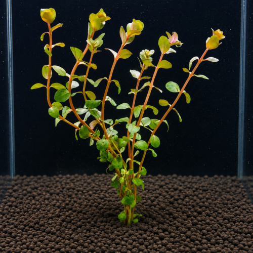 Rotala rotundifolia planta acuática para acuario plantado low tech