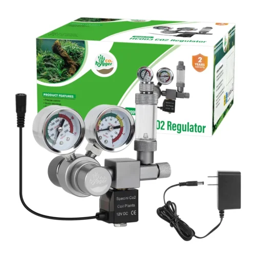 Hygger HC003 Regulador de CO2 para Acuario Ajustable con Contador de Burbujas