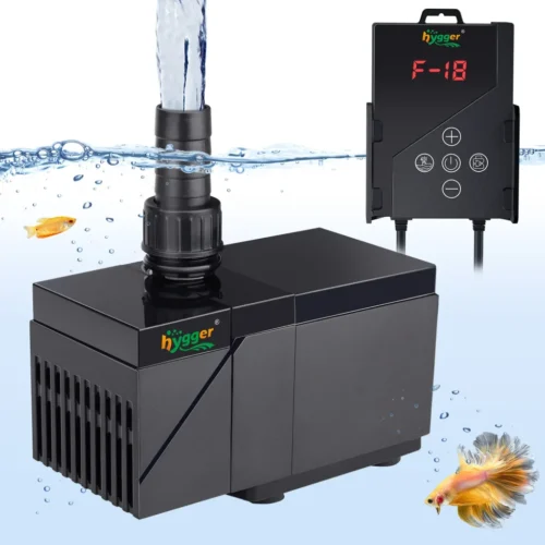 Hygger HGY0004-86W Bomba de Agua DC 12000L/H 86W con Control Inteligente para Acuario
