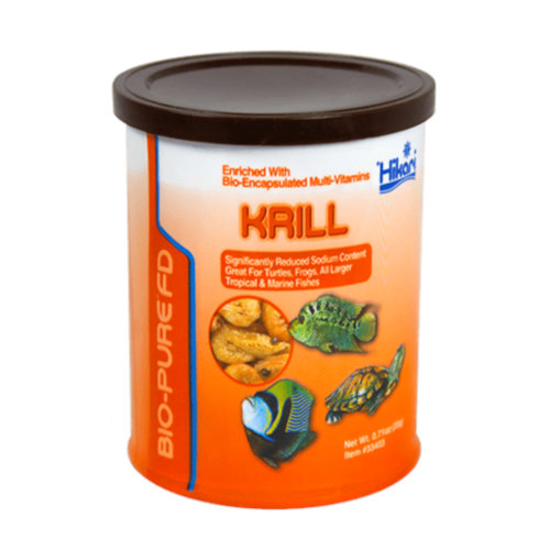 Hikari Bio-Pure FD Krill alimento liofilizado premium para peces